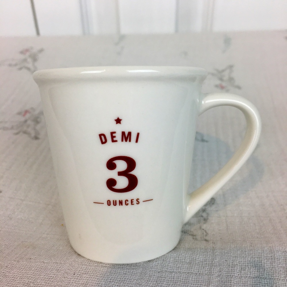 Starbucks demi tasse 3 oz mug